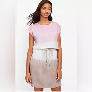 Lou & Grey Pink Tie Dye Sweatshirt Dress